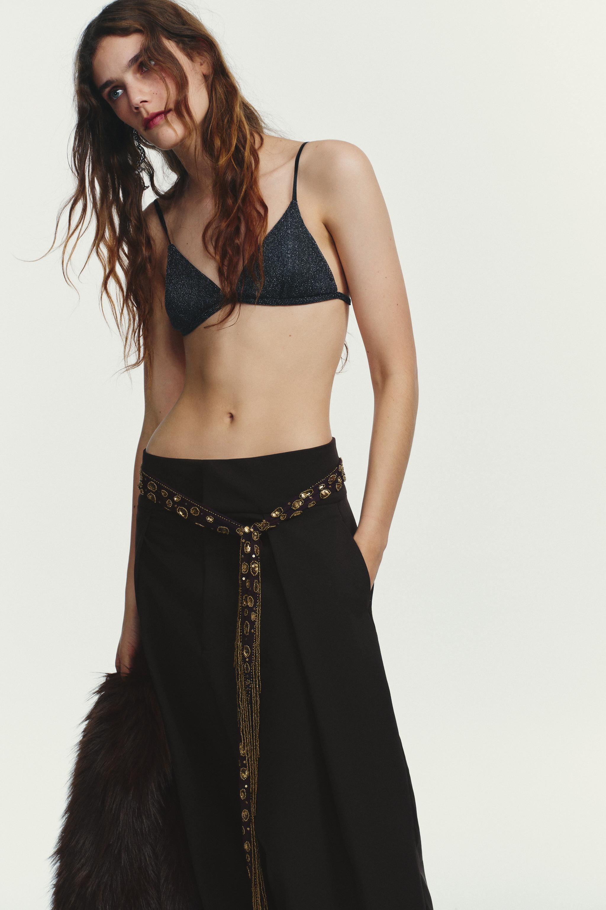 PANTALON BALLOON À PLIS